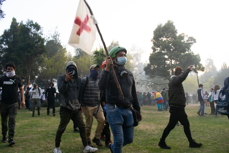 zona de paz en paro nacional