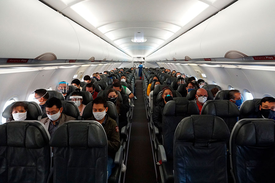 primer vuelo tras la cuarentena