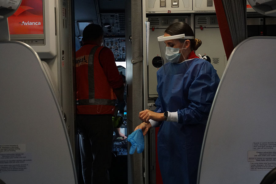 primer vuelo tras la cuarentena