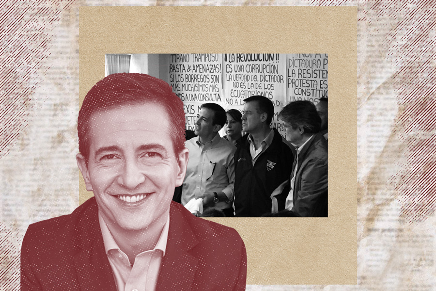 María Cristina Bayas le escribe una carta abierta al candidato presidencial Pedro José Freile. Ilustración de Gabriela Valarezo para GK.