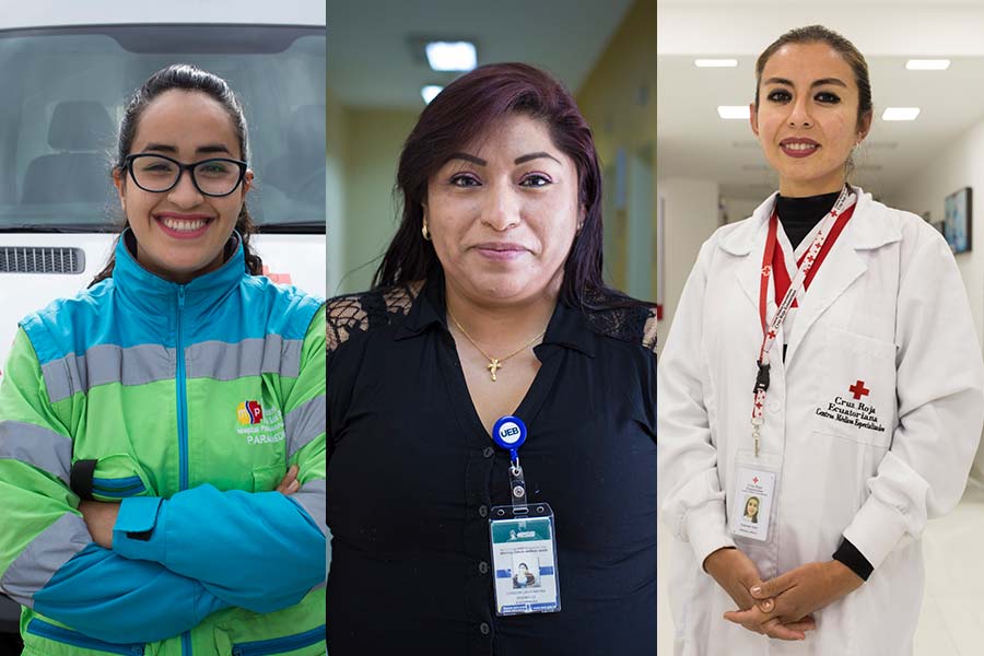 Mujeres Atienden Pacientes Covid19
