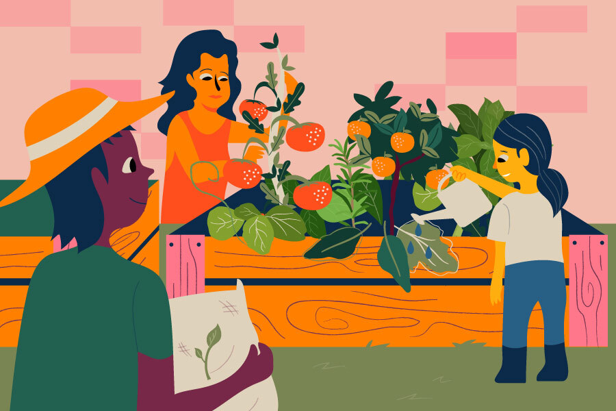 beneficios de los huertos familiares