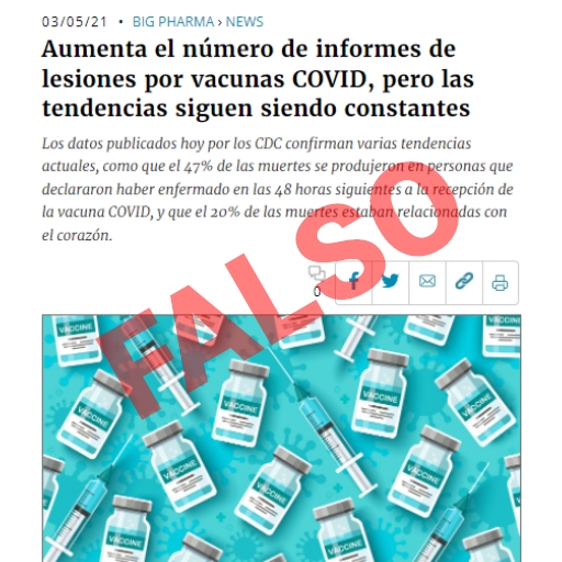 Noticia Falsa Vacunas Medicamentos
