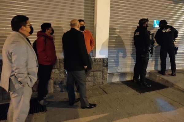 Fiscalía allanó el CPCCS