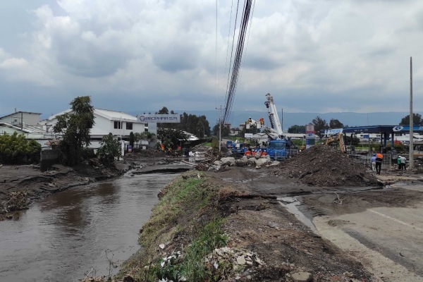 socavones en Rumiñahui