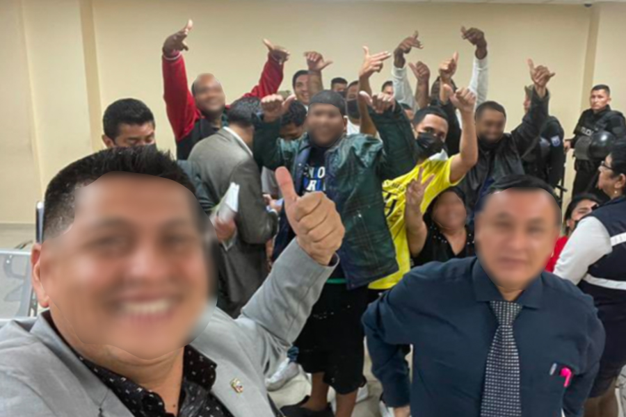 detenidos en el hospital Luis Vernaza