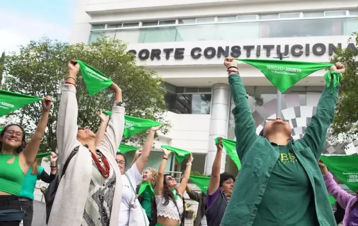 demanda del aborto en Ecuador