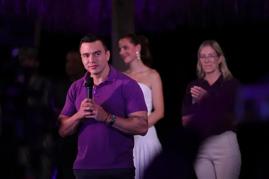Daniel Noboa presidente reelecto