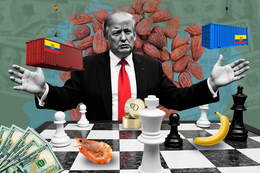 los aranceles de Trump en Ecuador